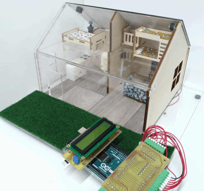 Maquette MiniExpeSmarthouse